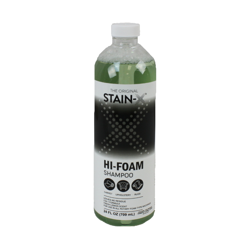 Cleaner, Stain-X Shampoo Foaming 24oz Part Number: 90024-06S for Counter Sale