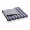 Cloth, Gray Stripe Stainless Steel Part Number: 10617S for e-cloth