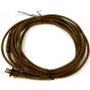 Cord, 25' Brown 2-Wire D4 Main Power w/Grommet Part Number: 78-5212-72 for Rexair Replacement