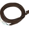 Cord, 25' Brown 3-Wire D3 Part Number: 40217-1 for Rexair Replacement