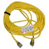 Cord, 50' Yellow 16/3 w/Lited End And Cord Wrap Part Number: 101678 for Proteam