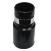 Cuff, 1-1/4" Black Threaded W/Metal Band Part Number: 59655 for Built-In