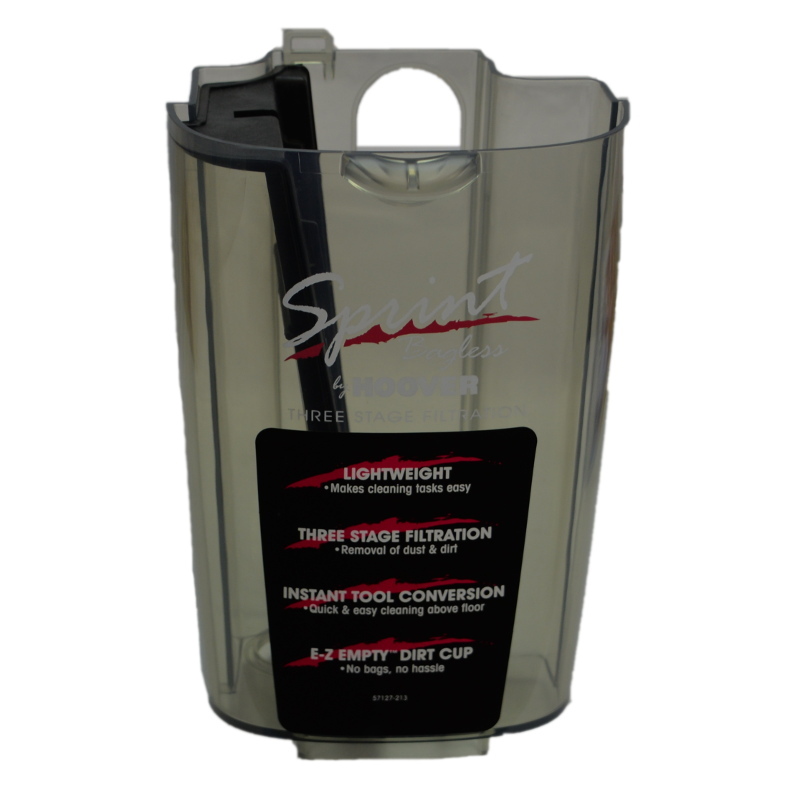DIRT CUP, SPRINT U5025- 900 Part Number: 59153062 for Hoover