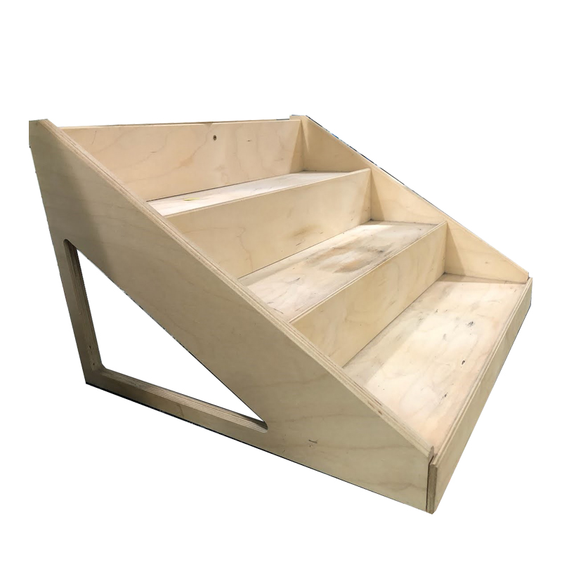 DISPLAY, FRESH WAVE WOOD RACK 3-TIER MAPLE Part Number: WCD for Counter Sale