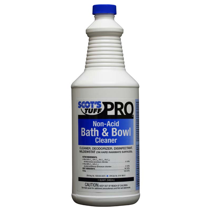 Disinfectant, Bath & Bowl Non-Acid RTU 32 OZ Part Number: D2711 for Scot Labs
