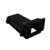 EXHAUST CHANNEL, W/GASKET CR78/88 BLACK Part Number: 570013400 for Cirrus