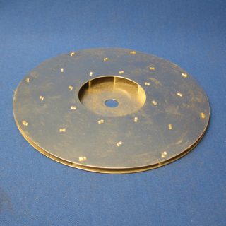 FAN, LOWER 116507 3 STAGE 7.2" TANGENTAIL MOTOR Part Number: 31417 for Lamb
