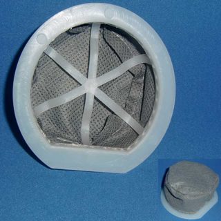 Filter, W/Plastic Frame Lil Sucker Hand Vac Bag Part Number: 17-2326-02 for Dust Care