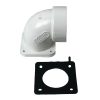Fitting, Flanged 90 Deg Short Ell W/Gasket 130/Cs Part Number: 765556W for Electrolux