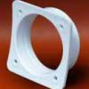 Fitting, :( White Curved Flange Part Number: 752023 for Electrolux