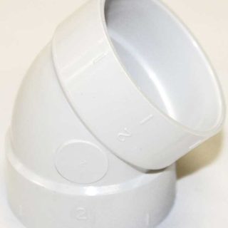 Fitting, White Elbow 45 Degree Part Number: SV8056 for Built-In