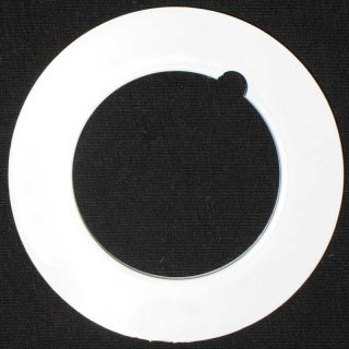 Fitting, White Pipe Collar Part Number: 762031 for Built-In