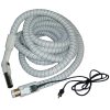Hose, 35' Wire Braid 6" Pigtail Lux Central Vac Part Number: FH8090W for Electrolux Replacement