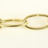 1/8in Solid Brass Oval Lamp Chain - Sold by the Foot