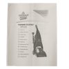 Manual, Owners PowerSteamer 1697 Part Number: 210-5872 for Bissell