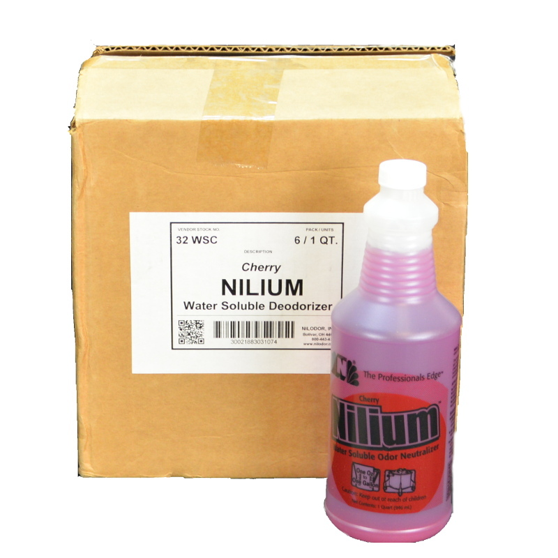 Nilium, Cherry Odor Counteractor 32oz 6/Cs Part Number: 32WSC for Counter Sale