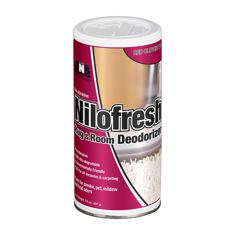 Nilofresh, Red Clover Tea Pet Rug Room Powder 14oz Part Number: 12NFPRC for Counter Sale