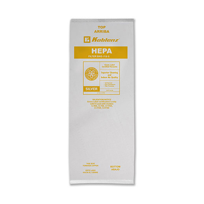 PAPER BAG, STYLE F & G HEPA 4PK KOBLENZ Part Number: 45-0220-01-7 for Koblenz