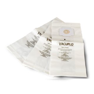 PAPER BAG, VACUFLO MODEL 200 3PK Part Number: 6528 for HP Products