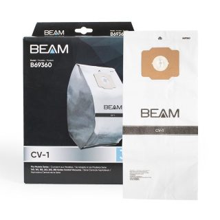 Paper Bag, Beam Central Vac Type CV-1 3Pk Part Number: B69360-6 for Eureka
