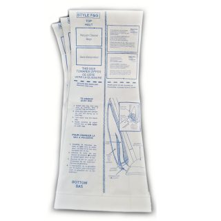 Paper Bag, DVC Eureka F&G Microlined 9Pk Part Number: 491115 for Eureka Replacement