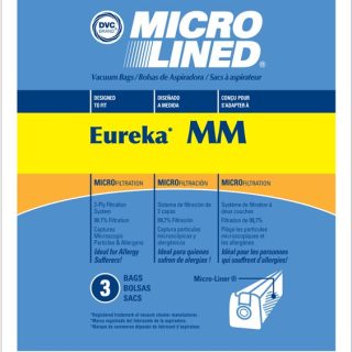 Eureka Type MM Paper Bags 3pk Part Number: 448206 for Eureka Replacement