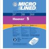 Paper Bag, DVC Hoover S Microlined 3Pk Part Number: 446947 for Hoover Replacement