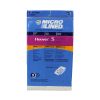 Paper Bag, DVC Hoover S Microlined 9Pk Part Number: 491130 for Hoover Replacement