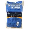 Paper Bag, DVC Kenmore 50688 Microlin 10Pk Part Number: 456780 for Kenmore Replacement