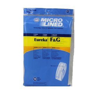 Paper Bag, DVC Sanitaire Style F&G Micro DVC 10PK Part Number: 456705 for Eureka Replacement