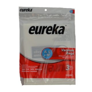 Paper Bag, Eur Style B 1700/3700 3 Pk Part Number: 52329C for Eureka