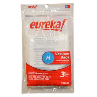 Paper Bag, Eur Style H Prince/Princess 3 Pk Part Number: 52323B for Eureka