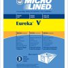 Paper Bag, Eur Style V Microlined DVC 3pk Part Number: 446963 for Eureka Replacement