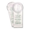 Paper Bag, GK Quarter Vac, NSS Outlaw 10 Pk Part Number: GK-Q-Vac for Proteam Replacement