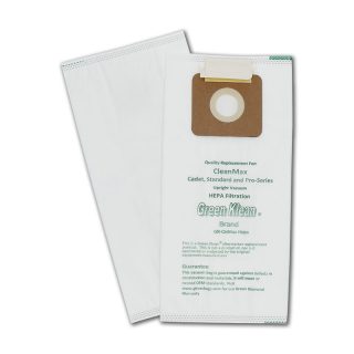 Paper Bag, GK Riccar 2000/4000 HEPA Type A 10Pk Part Number: GK-ClnMax-Hepa for Riccar/Simplicity Replacement