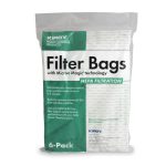 Paper Bag, HEPA Micron Magic Cloth Twist F Uni 6Pk Part Number: 204814G for Kirby