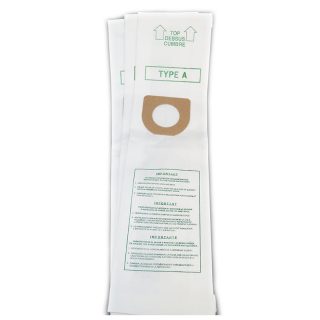 Paper Bag, :( Hoover A Microlined Bulk 100CS Part Number: 526819 for Hoover Replacement