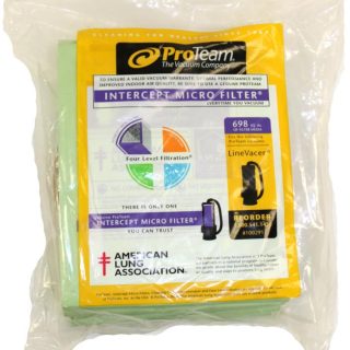 Paper Bag, Linevacer 10Qt Intercept Micro 10 Pk Part Number: 100291 for Proteam