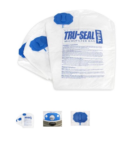 Paper Bag, MD Tru-Seal 8 Gallon 3Pk Part Number: 720TS-3 for MD MFG