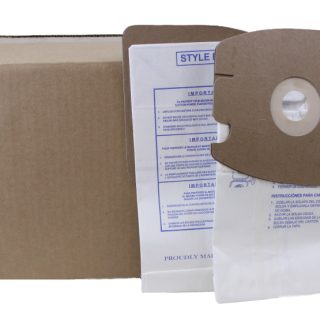 Paper Bag, MM Microlined Bulk 100CS Part Number: 566500 for Eureka Replacement