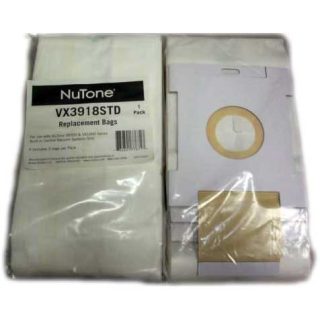 Paper Bag, Nutone VX3918/XV550/VX1000 8-Gal 3Pk Part Number: VX3918STD for Electrolux