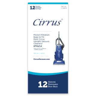 Paper Bag, Style A Cirrus Micro Ply 12Pk Part Number: 401003      846CR for Cirrus