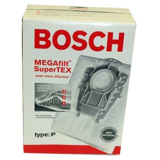 Paper Bag, Type P Micro W/Filters 5 Pk Part Number: 462586 for Bosch