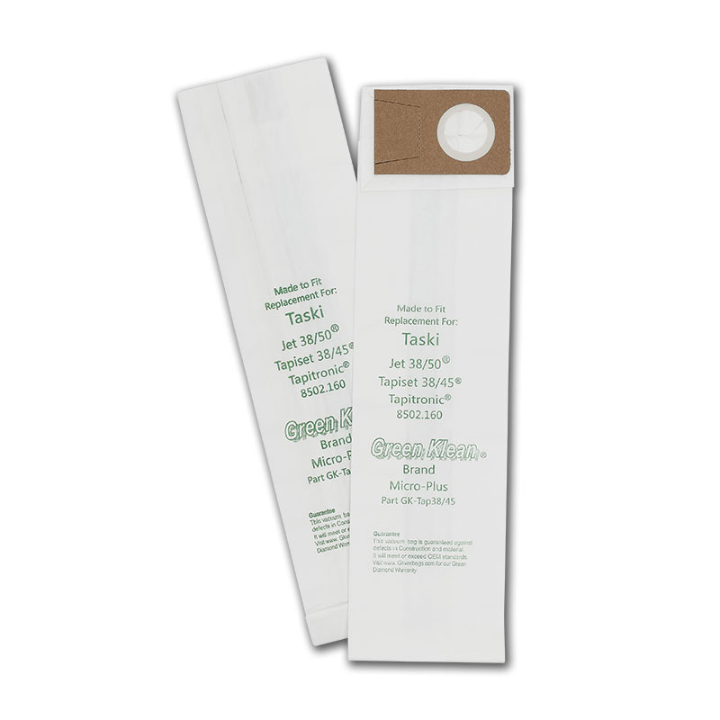 Paper Bags, GK Taski jet38/50,tapiset 10Pk Part Number: GK-TAP38/45 for Advance Replacement