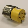 Plug, Yellow/Metal 3-Wire Armored Female Part Number: 84773 for Fitall