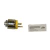 Plug, Yellow/Metal Male 3-Wire Armored Part Number: 84772 for Fitall