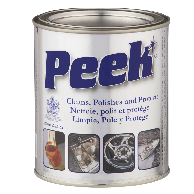 Polish, Peek 1000ml Can Metal Polish Part Number: 333000 for Counter Sale