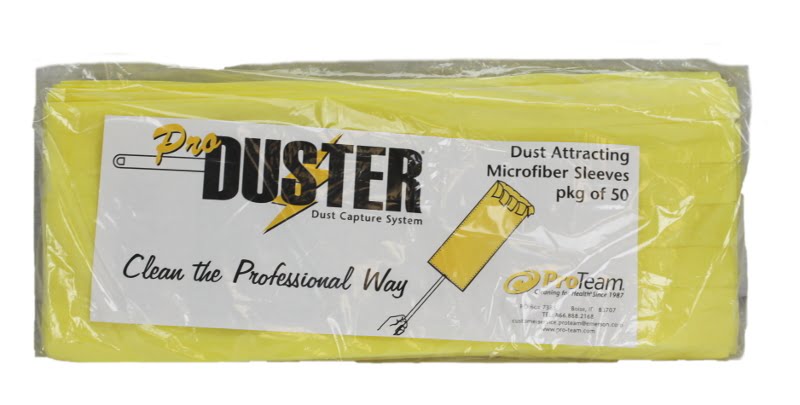 ProDuster, Yellow or White Sleeves 50Pk Part Number: 101532 for Proteam