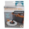 Refill, White Spin Cycle Mop for CB-85333 Part Number: 85335 for Casabella