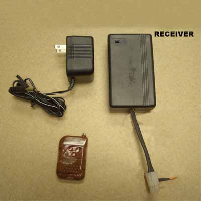 Remote Control, Key Fob W/Receiver/AC Adapter Part Number: 06-9005-01 for Built-In